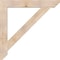 Ekena Millwork Traditional Slat Smooth Bracket, Douglas Fir, 5 1/2"W x 46"D x 46"H BKT06X46X46TRA06SDF - alternate 2